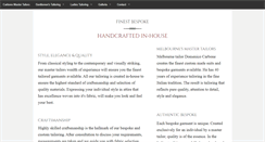 Desktop Screenshot of carbonemastertailors.com.au